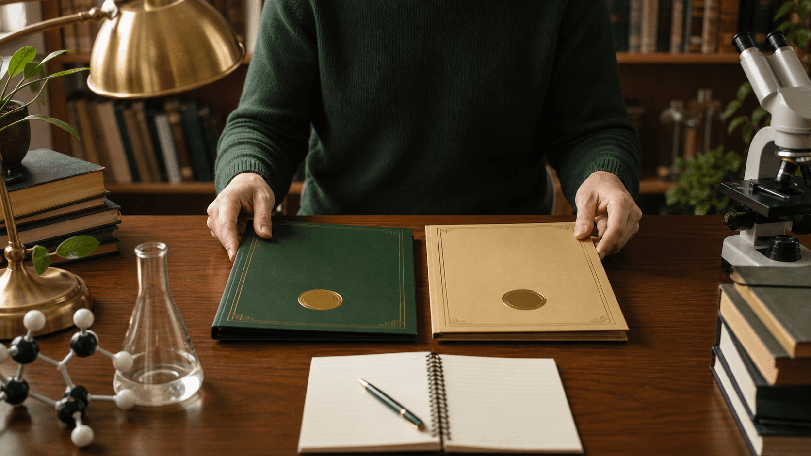 Two doctoral funding documents laid out for a careful comparison.