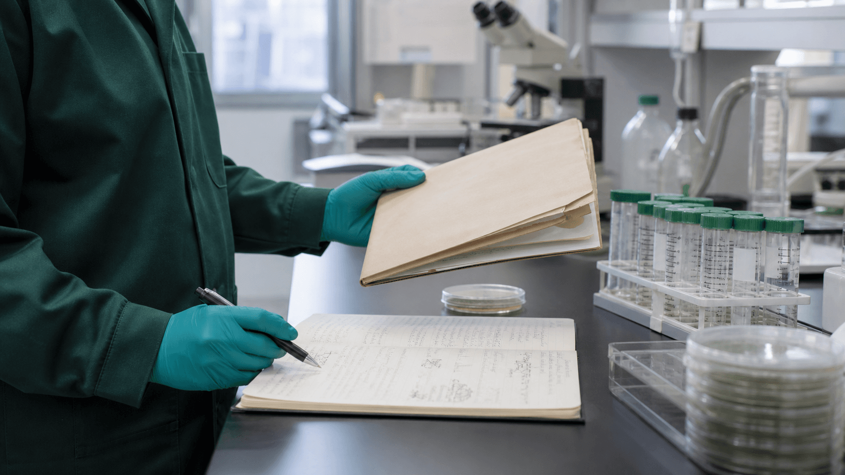 Researcher checking the currency of a project page against current research activity.